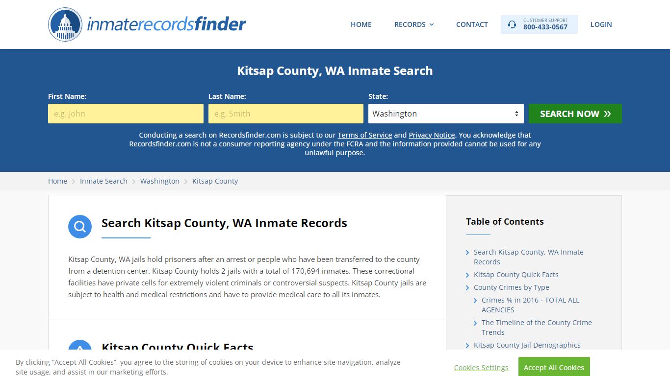 Kitsap County, WA Inmate Lookup & Jail Records Online